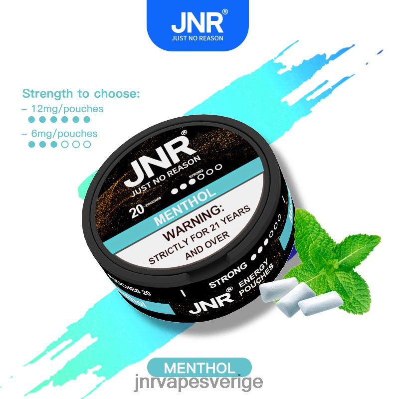JNR Vape Stockholm - jnr energipåsar V04J6102 mentol