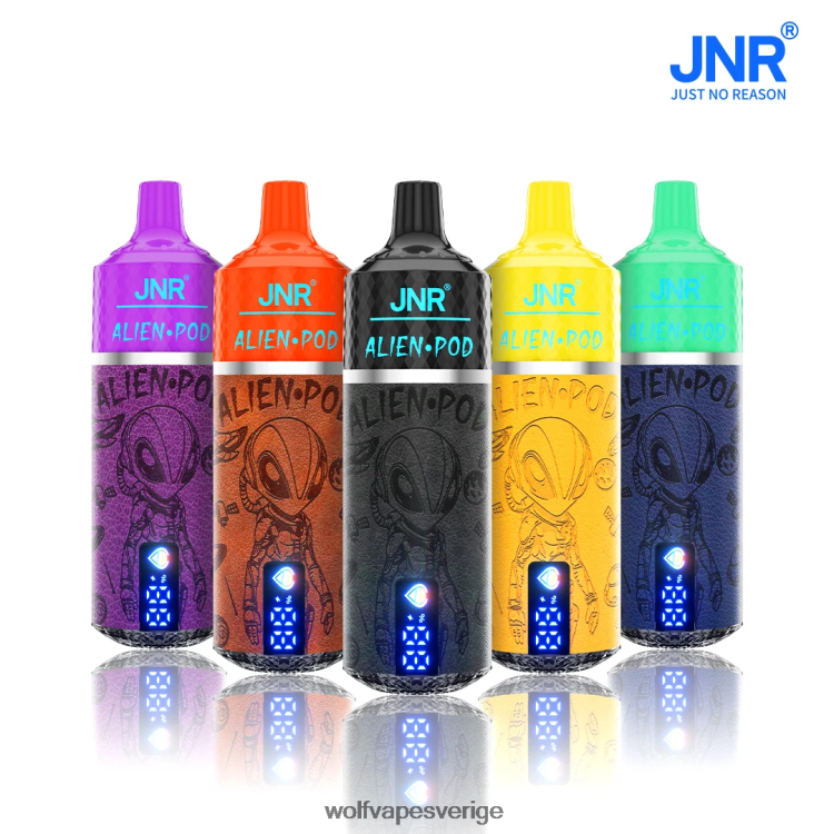 JNR Vapes Website - JNR Alien pod olika smaker B00XTH1