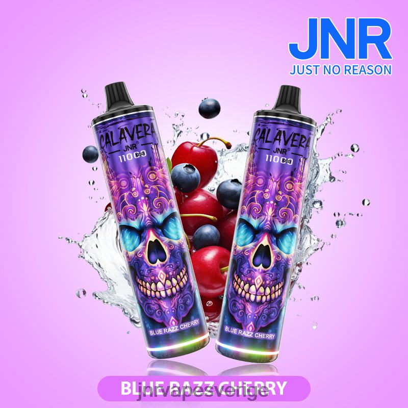 JNR Vape Flavours - jnr calavera V04J6299 blå razz körsbär