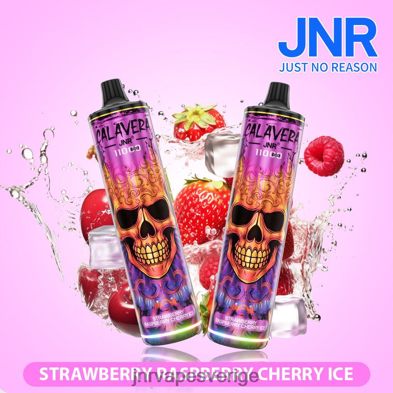 JNR Vapes Website - jnr calavera V04J6311 jordgubbar hallon körsbär is