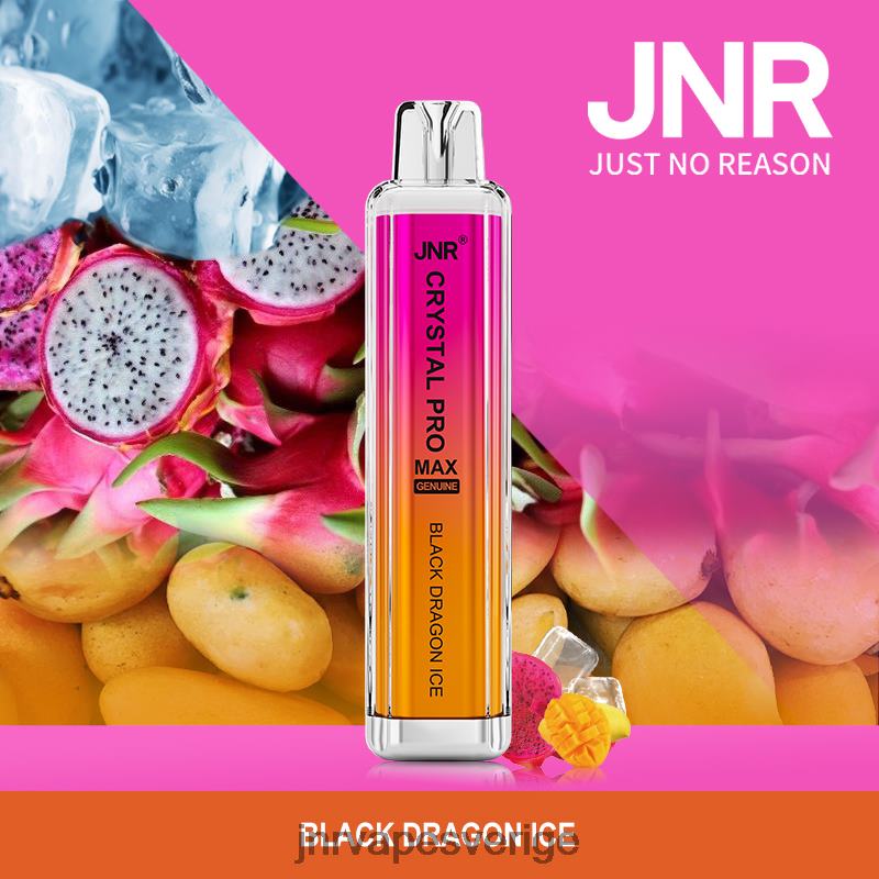 JNR Vape Flavours - jnr crystal promax V04J6339 svart drakis