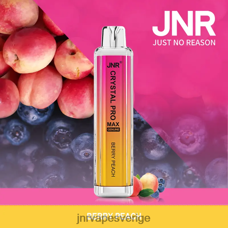 JNR Vape Stockholm - jnr crystal promax V04J6322 bär persika