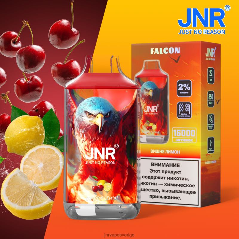 JNR Vape Shop - jnr falk V04J6218 körsbärscitron utan frukt