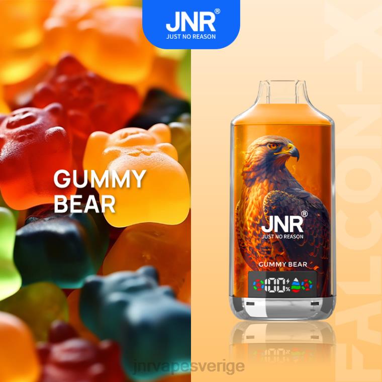JNR Vape Sverige - JNR FALCON x X0HZ614 gummibjörn