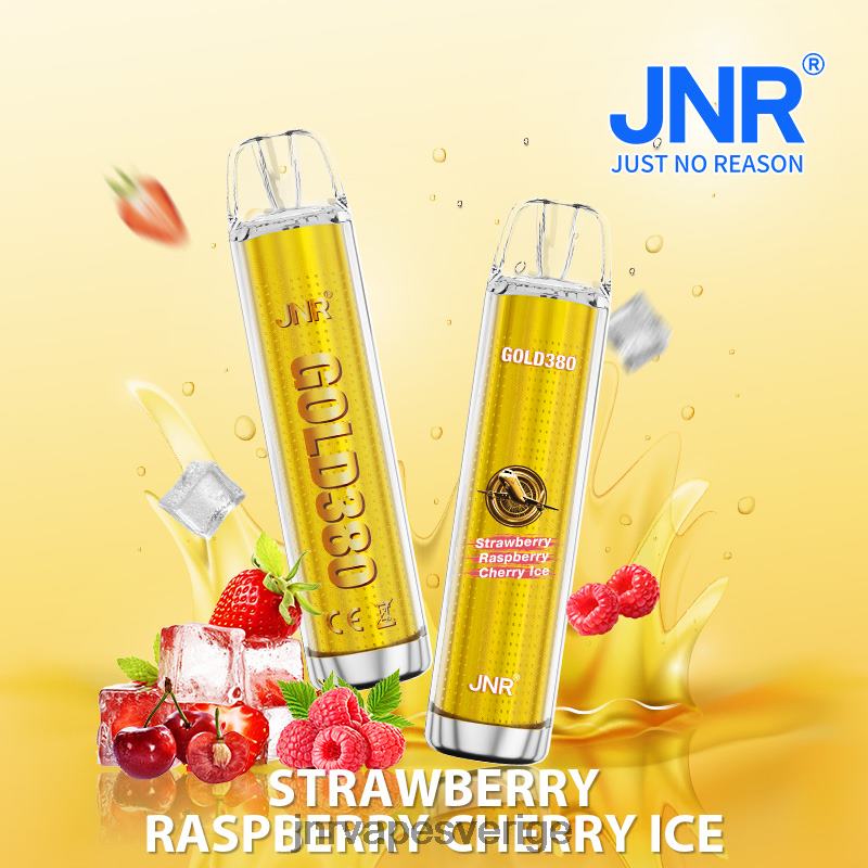 JNR Vape Flavours - jnr gold380 V04J639 jordgubbar hallon körsbär is