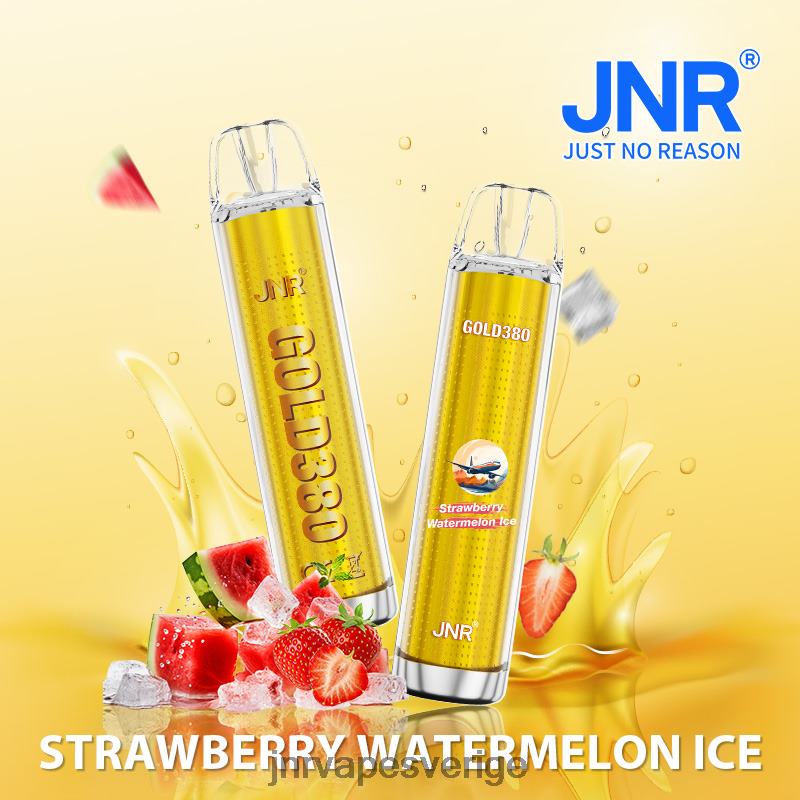 JNR Vape Nicotine - jnr gold380 V04J646 jordgubbsvattenmelon is