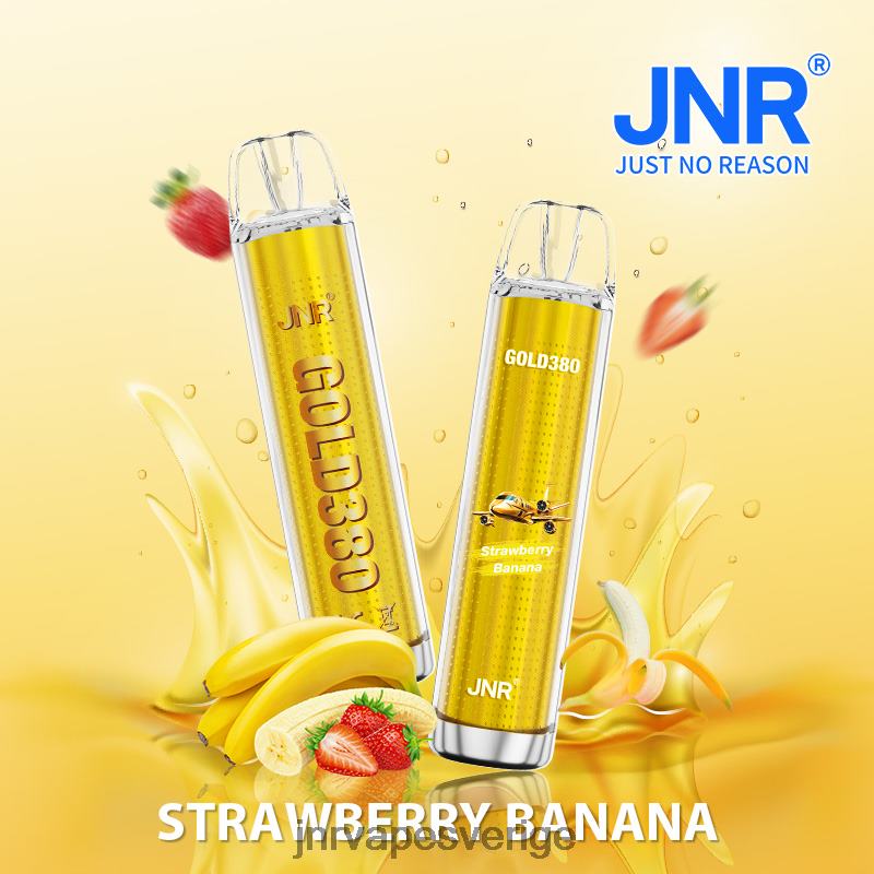 JNR Vapes Factory - jnr gold380 V04J647 jordgubbsbanan