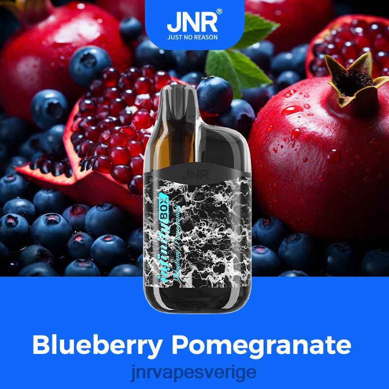 JNR Vape Flavours - jnr infinity box V04J679 blåbär granatäpple