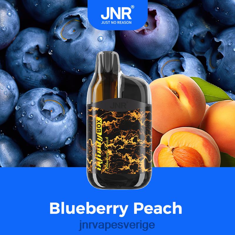 JNR Vape Pods - jnr infinity box V04J680 blåbär persika
