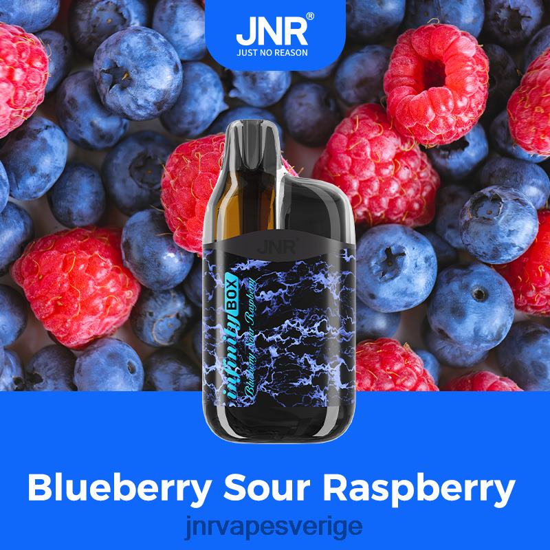 JNR Vapes Website - jnr infinity box V04J681 blåbärssura hallon