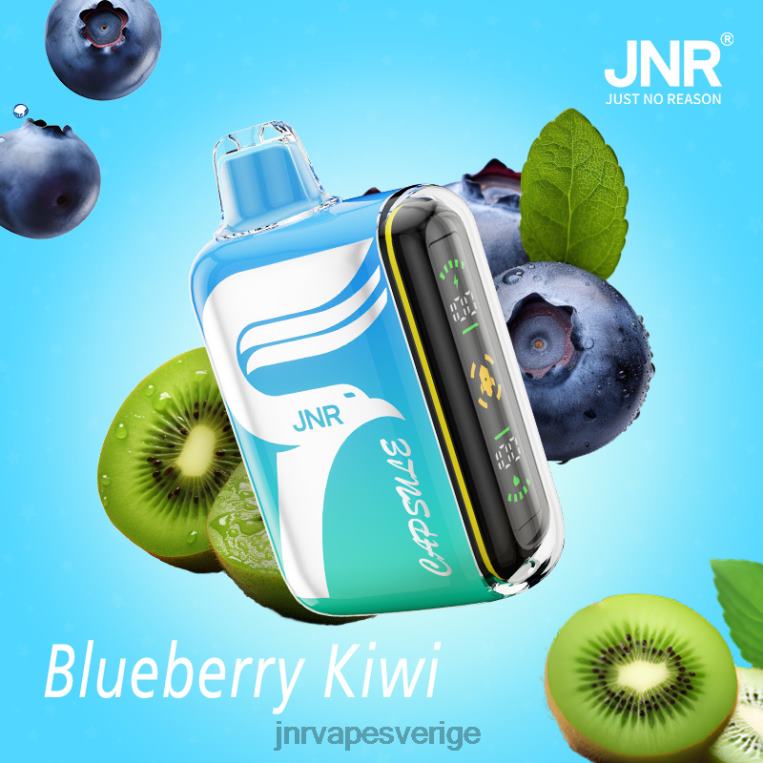 JNR Vape Nicotine - JNR kapsel P0JZ655 blåbär-kiwi
