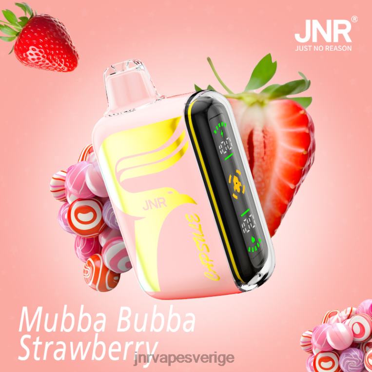 JNR Vape Nicotine - JNR kapsel P0JZ665 mubba-bubba-jordgubbe