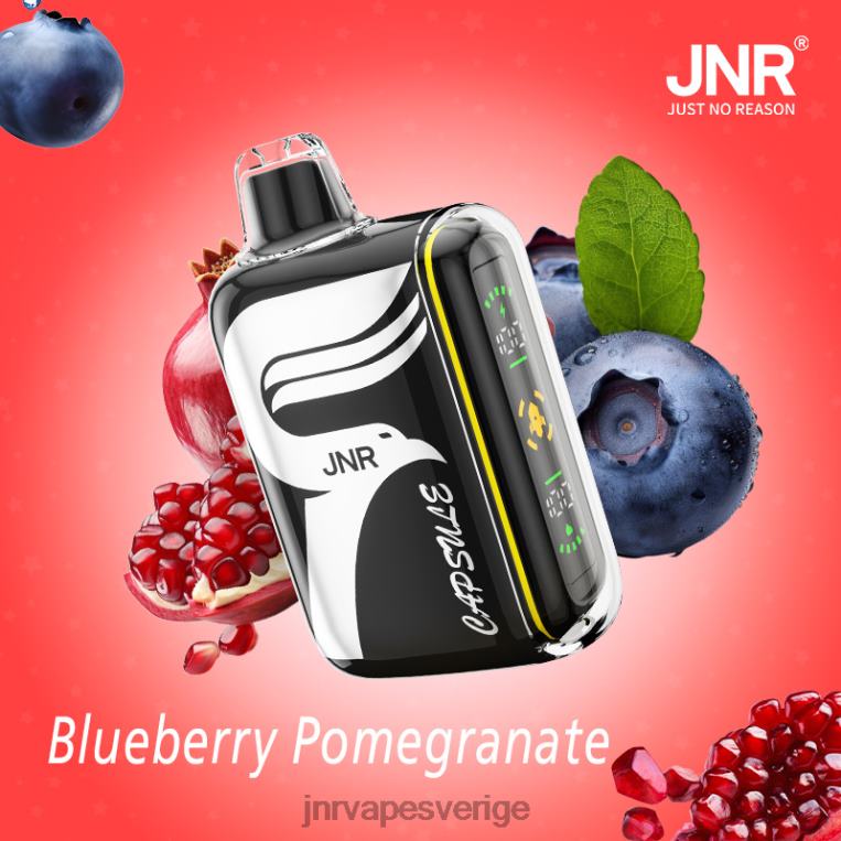 JNR Vape Pods - JNR kapsel P0JZ659 blåbär-granatäpple