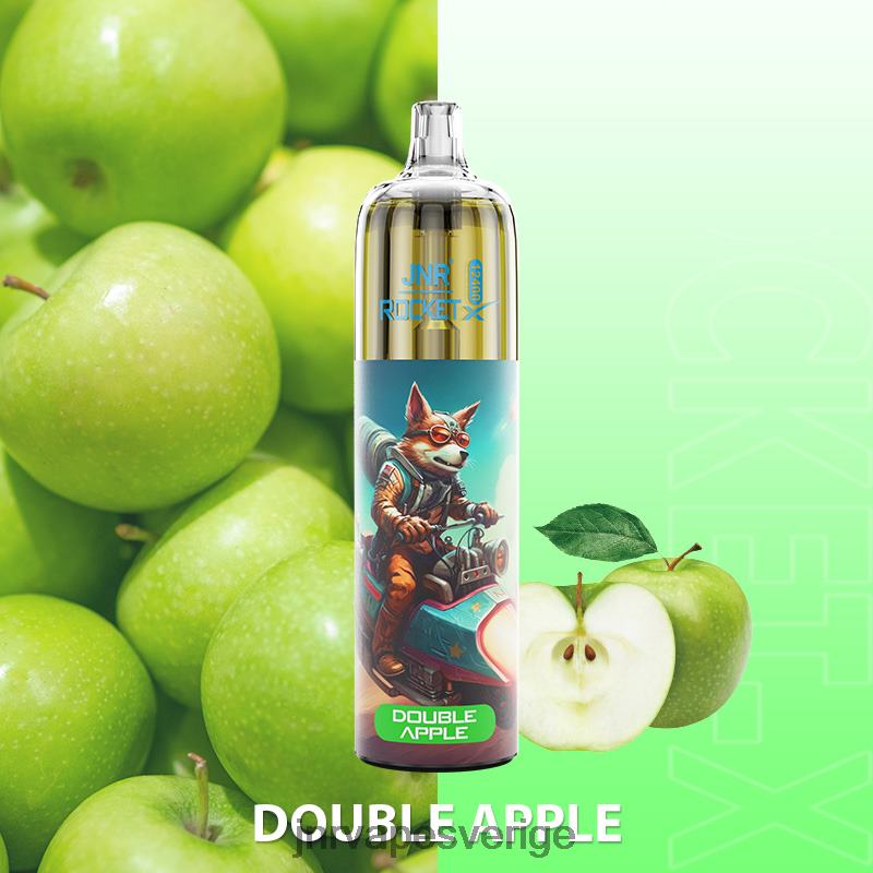 JNR Vape Flavours - jnr raket-x V04J6119 dubbelt äpple