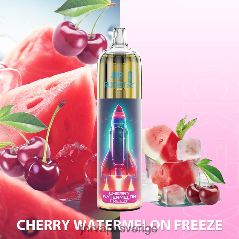 JNR Vape Sverige - jnr raket-x V04J6124 körsbär vattenmelon frysa