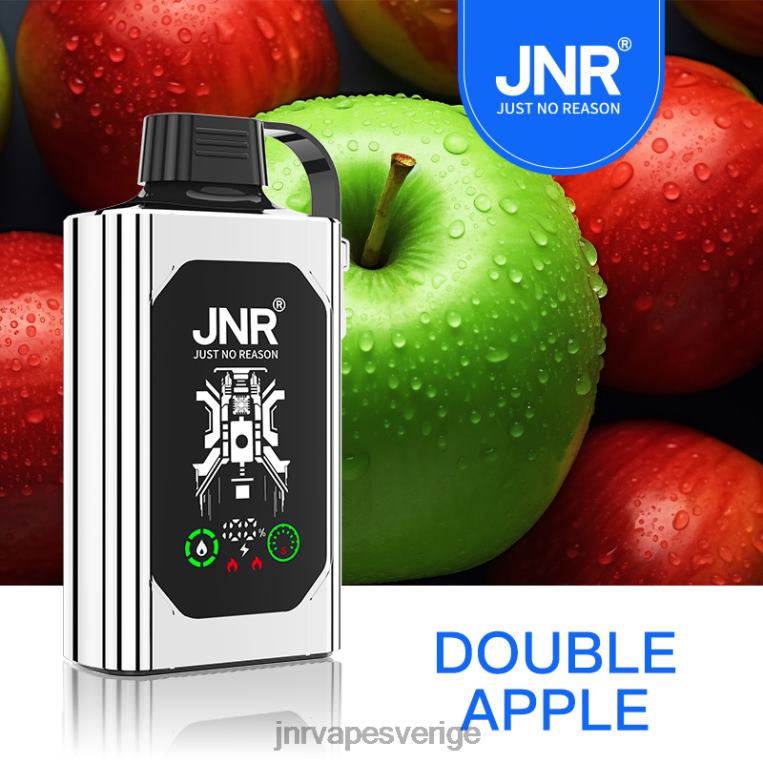 JNR Vape Shop - JNR SHISHA låda P0JZ687 dubbelt äpple