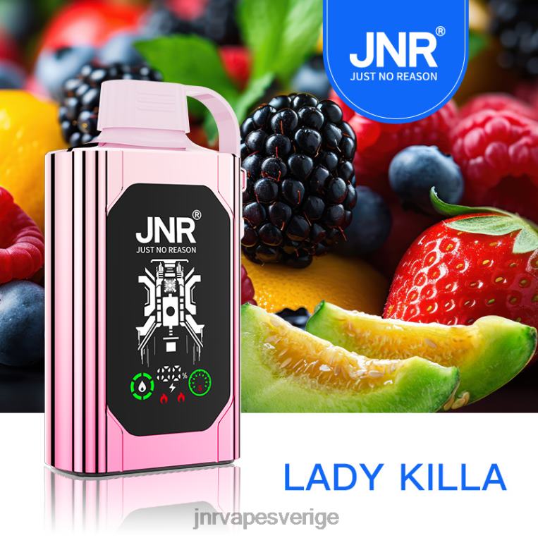 JNR Vapes Factory - JNR SHISHA låda P0JZ676 dam killa