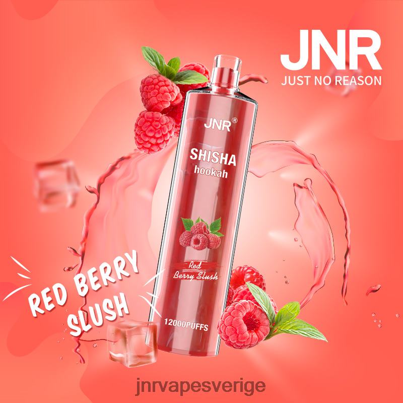 JNR Vape Shop - jnr shisha V04J6168 röda bärslam