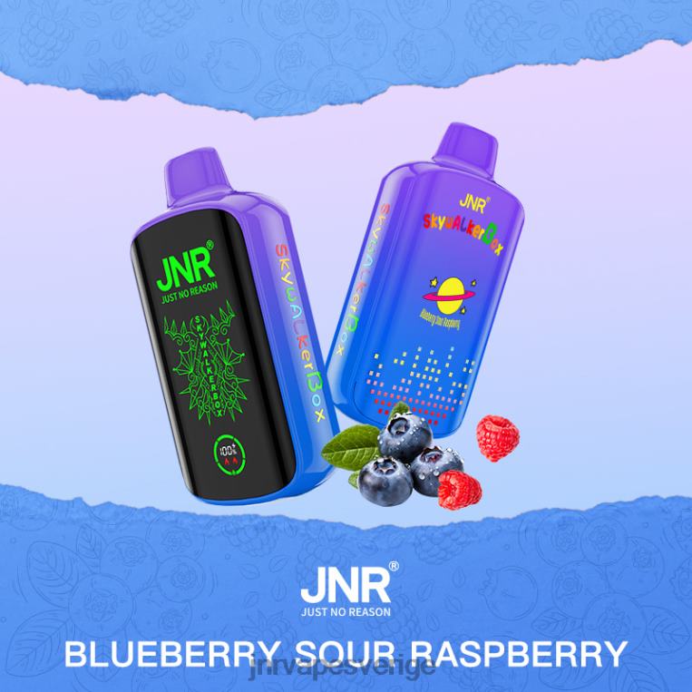 JNR Vape Review - JNR SKYWALKER låda P0JZ654 blåbärssura hallon