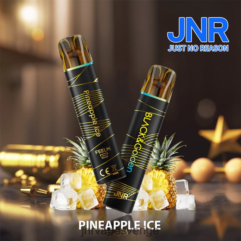 JNR Vape Pods - jnr svart & gloden V04J6280 ananas is