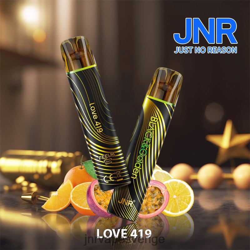 JNR Vape Pods - jnr svart & gloden V04J6290 älskar 419