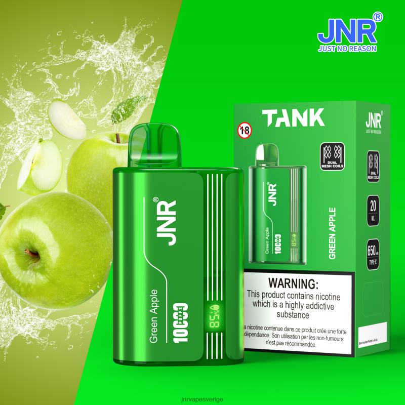 JNR Vape Flavours - jnr tank V04J629 grönt äpple