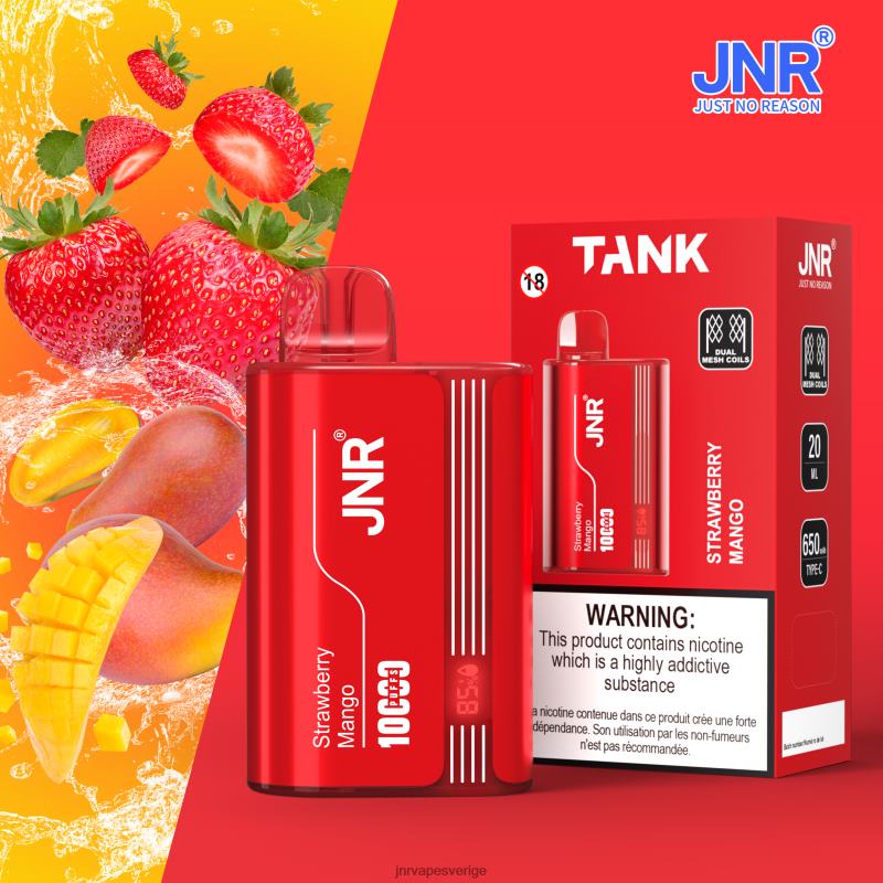 JNR Vape Review - jnr tank V04J625 jordgubbsmango