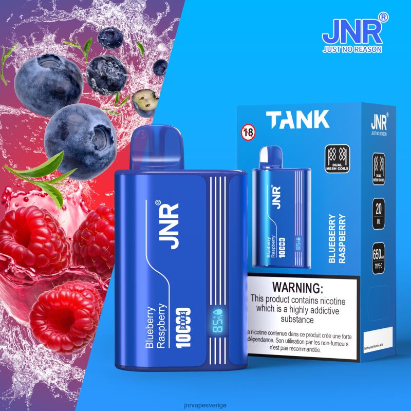 JNR Vape Stockholm - jnr tank V04J622 blåbärshallon