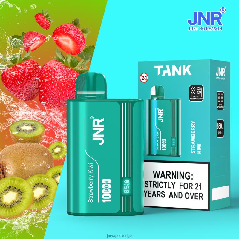 JNR Vapes Website - jnr tank V04J611 jordgubbskiwi