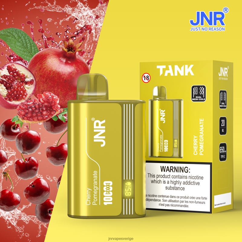 JNR Vapes Website - jnr tank V04J621 körsbärsgranatäpple