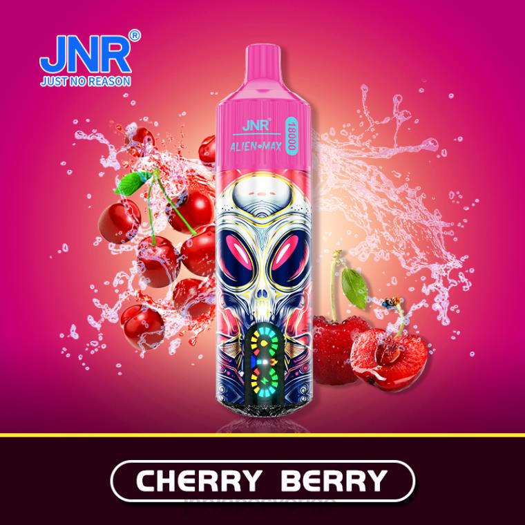 JNR Vape Nicotine - JNR ALIEN max X0HZ626 körsbärsbär