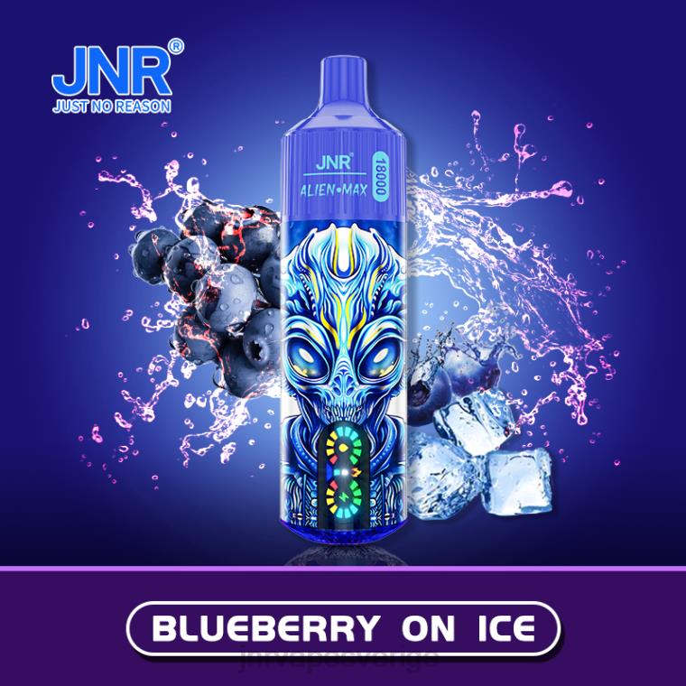JNR Vape Pods - JNR ALIEN max X0HZ630 blåbär på is