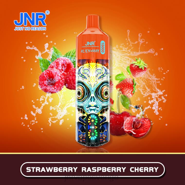 JNR Vape Price - JNR ALIEN max X0HZ623 jordgubbar hallon körsbär