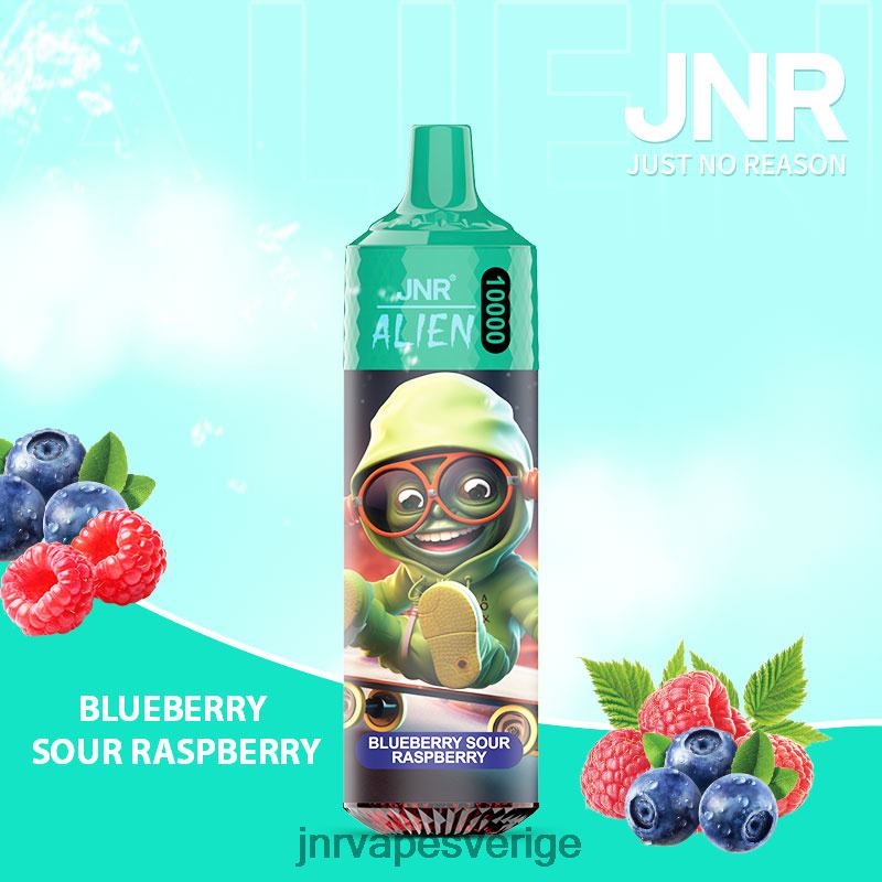 JNR Vape Shop - jnr utomjording V04J6158 blåbärssura hallon