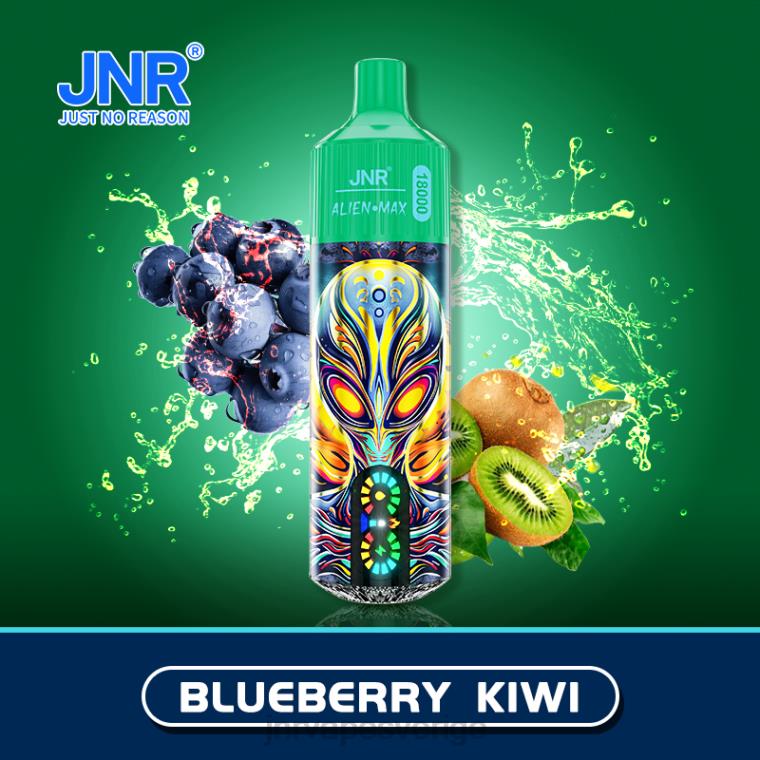JNR Vape Stockholm - JNR ALIEN max X0HZ632 blåbärskiwi