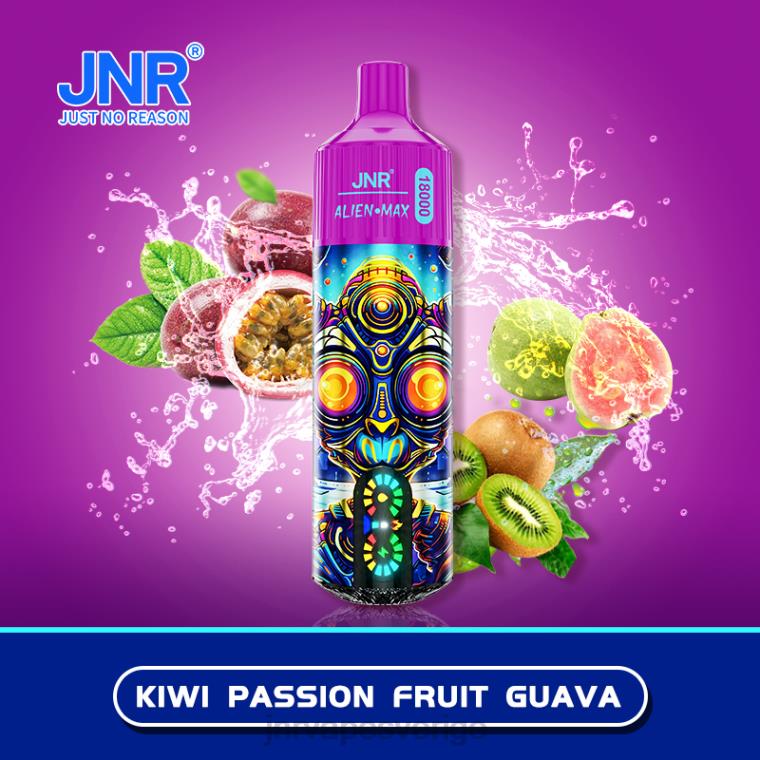 JNR Vape Sverige - JNR ALIEN max X0HZ634 kiwi passionsfrukt guava