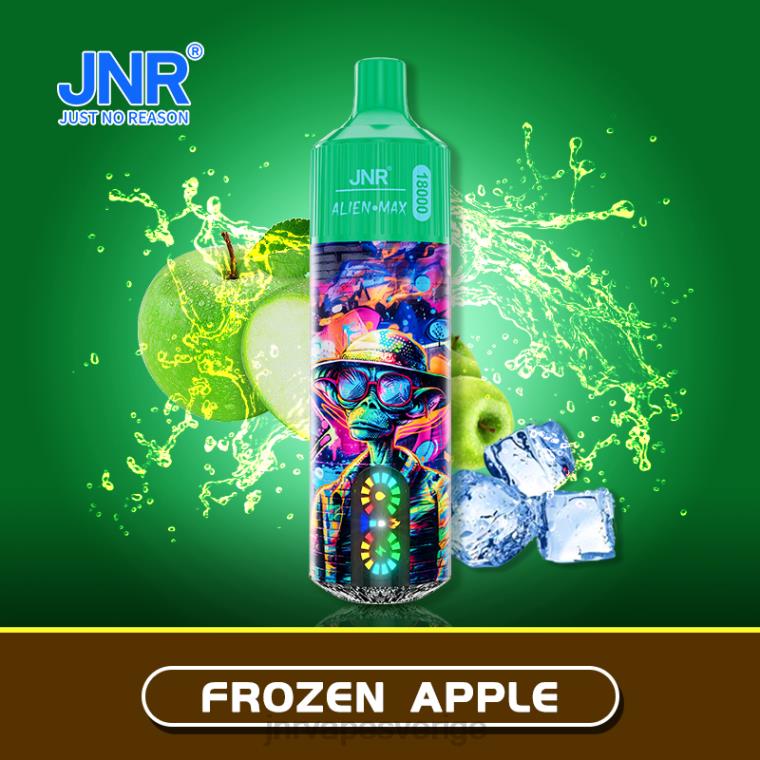 JNR Vapes Factory - JNR ALIEN max X0HZ627 fryst äpple
