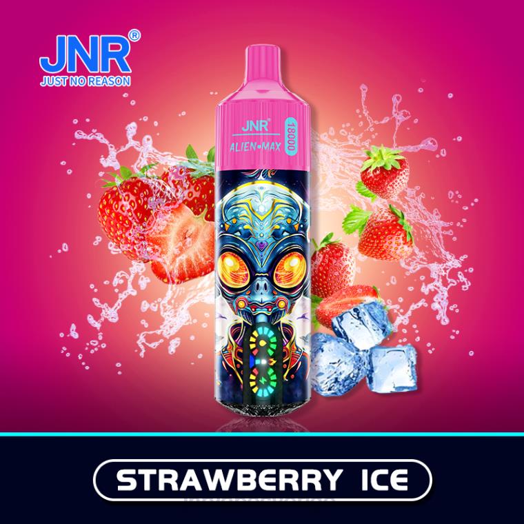 JNR Vapes Website - JNR ALIEN max X0HZ621 jordgubbsis