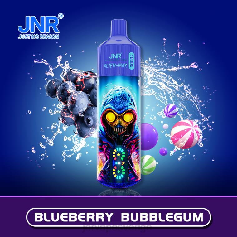 JNR Vapes Website - JNR ALIEN max X0HZ631 blåbär bubbelgum