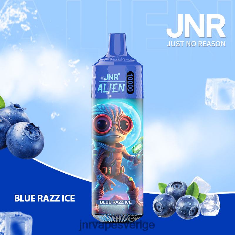 JNR Vapes Website - jnr utomjording V04J6141 blå razz is
