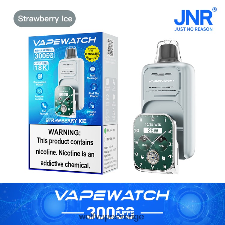 JNR Vape Pods - JNR vape klocka jordgubbsis B00XTH10