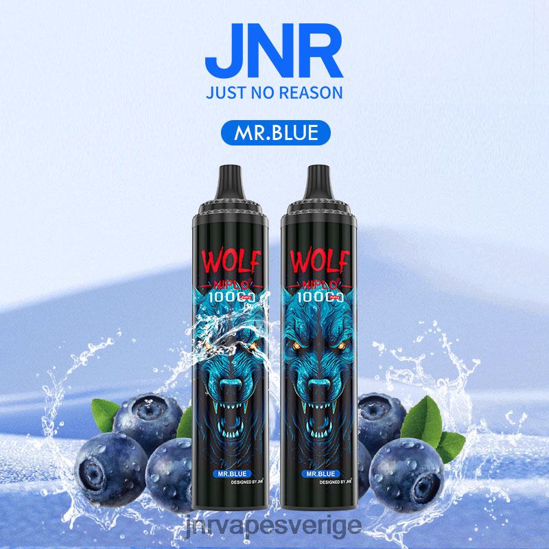 JNR Vape Nicotine - jnr varg niplo V04J6346 mr.blå