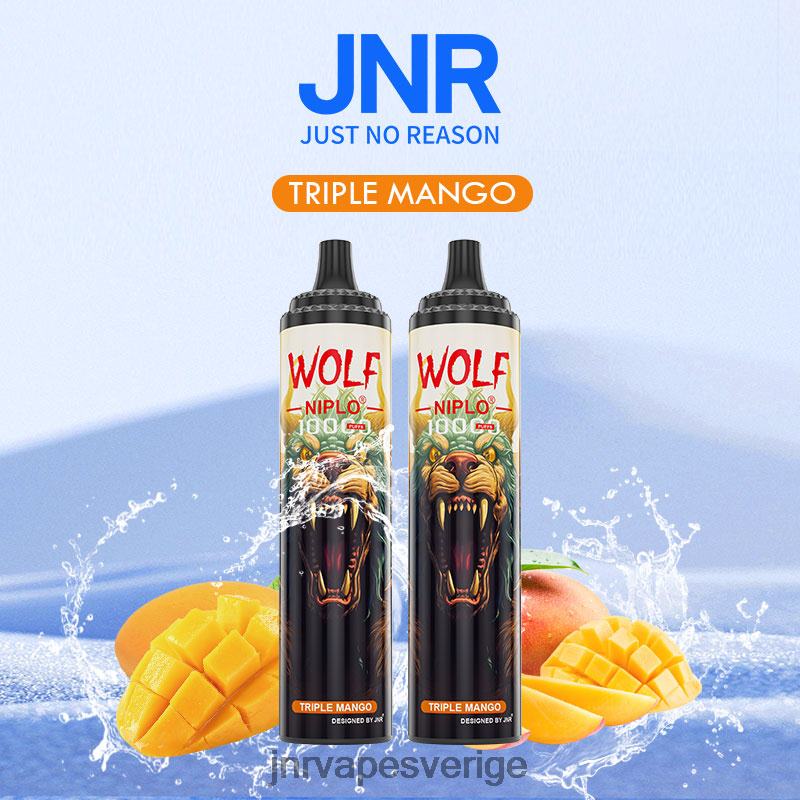 JNR Vape Shop - jnr varg niplo V04J6348 trippel mango