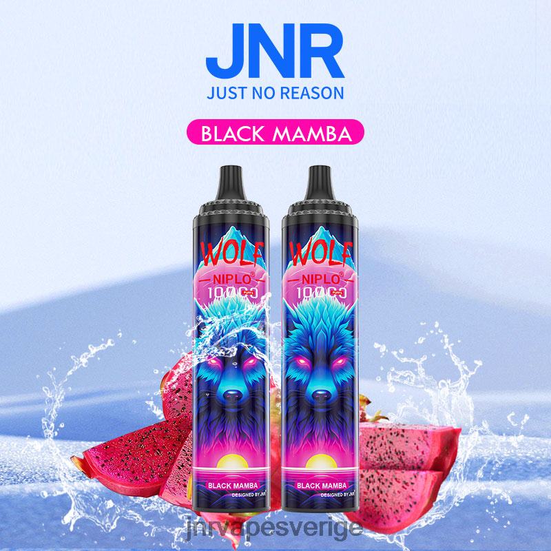 JNR Vape Stockholm - jnr varg niplo V04J6342 svart mamba